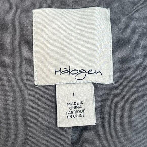Halogen Cream & Grey Striped Jacket Coat - Picture 15 of 16